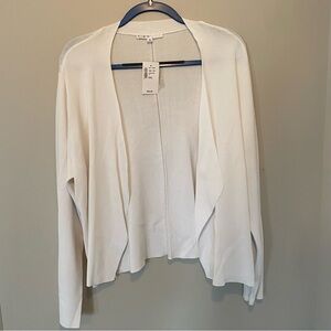 cleo Women's Open-Front Cardigan in White